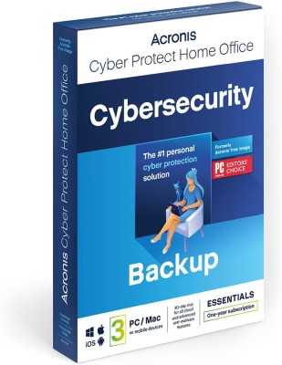 Acronis Cyber Protect Home Office 2023, Essentials till 3 PC/Mac, 1 Års Abb. Windows/Mac/Android/iOS, Säkerhetskopiering#2