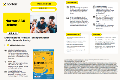 Symantec Norton Security 360 Deluxe 3 Pc, 1 År Abb. 25 GB Cloud storage / E-Licens#2