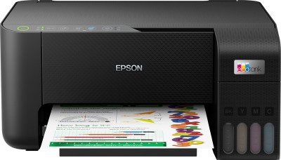 Epson EcoTank ET-2812, skrivare + scanner + kopiator, 10/5 ppm ISO, 1200x2400 dpi scanner, USB/WiFi