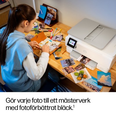 HP Envy Photo 7930, skrivare + scanner + kopiator, 15/10 ppm, 1200x1200 dpi scanner, duplex, display, AirPrint, USB/WiFi#5