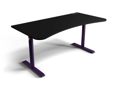 Arozzi Arena Gaming Desk Deep Purple Black, höjdjusterbart, heltäckande musmatta#3