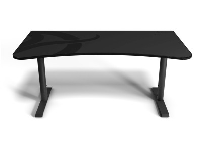 Arozzi Arena Gaming Desk Gunmetal Dark Grey, höjdjusterbart, heltäckande musmatta#4