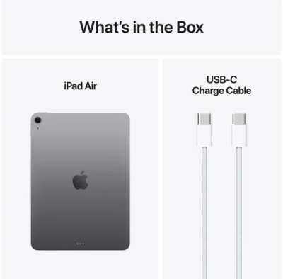 Apple iPad Air 11-tum M3 Wi-Fi + Cellular 256 GB - Rymdgrå#3