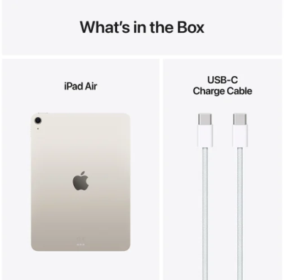 Apple iPad Air 11-tum M3 Wi-Fi + Cellular 256 GB - Stjärnglans#3