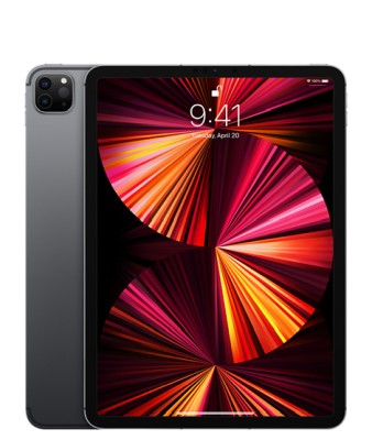 Apple iPad Pro 11-tum (2021) Wi-Fi + Cellular 512 GB - Rymdgrå