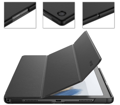 Fodral för Samsung Galaxy Tab A8 10,5 Tum 2021 (SM-X200/X205/X207) Automatiskt Av/på, Svart#4