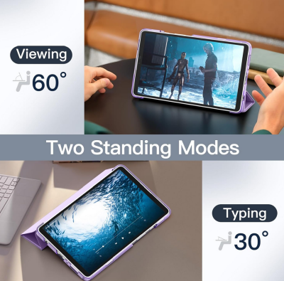 Fodral för Samsung Galaxy Tab A9 8,7 Tum 2023 - Ljuslila#2