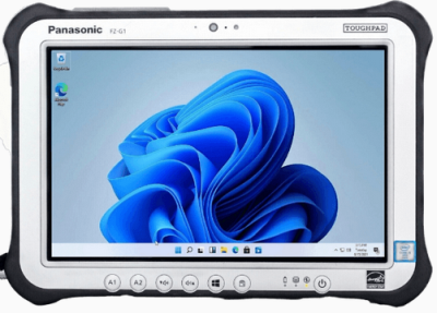 Panasonic ToughPad FZ-G1 Silver, Intel Core i5-6300U, 4 GB, 128 GB, WiFi+4G, Mycket bra skick / REFURB