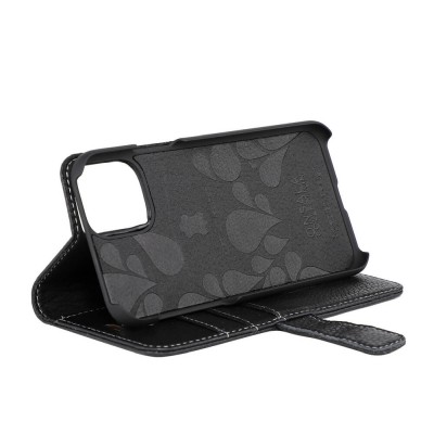Plånboksfodral ONSALA COLLECTION Skinn iPhone 11 Pro Max, 3 kortfack - Svart#2