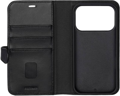 Plånboksfodral BUFFALO Leather 2in1 3 card MagSeries iPhone 17 Pro - Svart#3