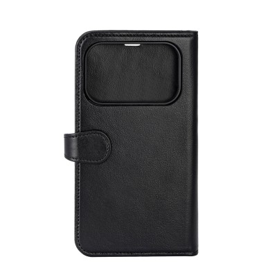 Plånboksfodral BUFFALO Leather 2in1 3 card MagSeries iPhone 17 Pro Max - Svart#1