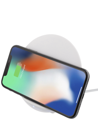 DELTACO Trådlös Snabbladdare för iPhone och Android, 10W, QI-certifier#3