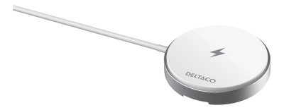 Deltaco Magnetic wireless charger, 15W for iPhone 13/14/15/16#2