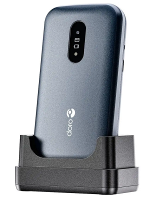 Doro 2821 4G Blå/Grå inkl. docka exkl. laddare