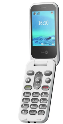 Doro 2821 4G Blå/Grå inkl. docka exkl. laddare#3