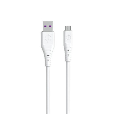 Dudao USB-A till USB Micro kabel 1m - Vit