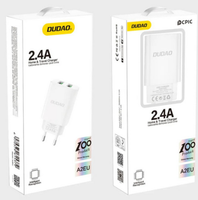 Dudao Laddare A2EU Adapter 12Watt 2xUSB-A#2