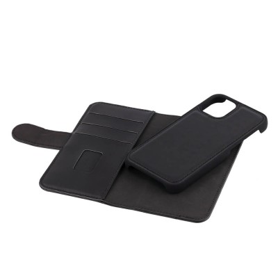 Plånboksfodral GEAR iPhone 12 mini, 2-in-1 magnetskal, 3 kortfack - Svart#4