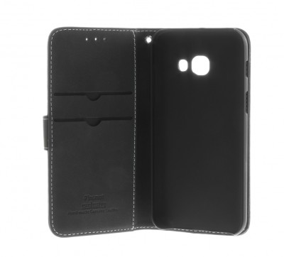 Plånboksfodral Insmat Flip Case till Samsung Galaxy A5 (2017), läder - svart#2