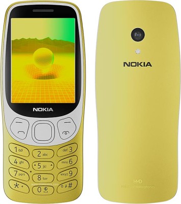 Nokia 3210 - 4G Mobil - dual-SIM - RAM 64 MB / Internminne 128 MB - microSD slot - Front Cam 2 MP - Guld