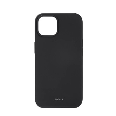 Skal ONSALA Backcover Silicone iPhone 14 - Svart#1