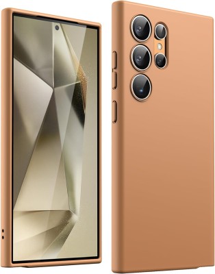 JETech Samsung Galaxy S24 Ultra 5G, Case m. Matt Yta, Stötsäker (Titanium Orange)