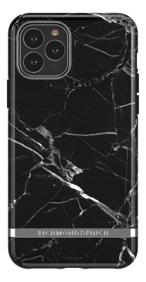 Richmond & Finch Skal för iPhone 11 - Black Marble