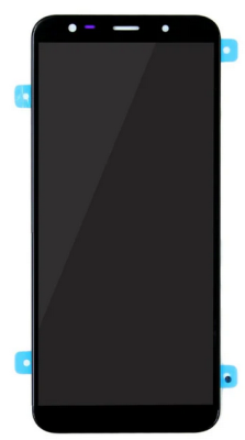 Samsung Galaxy J6 2018 med LCD Display ersättning - Svart inkl.montering