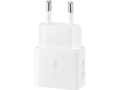 Samsung 25w Power Adapter (w/o Cable) Vit Usb-C#2