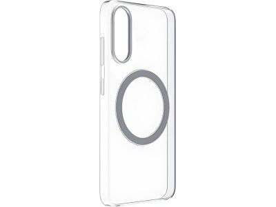 Samsung Galaxy S25 Edge Clear Magnet Case (transparent) Magnetisk struktur för enkel fastsättning, Qi2-certifierat laddningsstöd upp till 15W#2