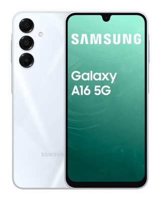 Samsung Galaxy A16 5G, 128 GB, 6.7" FHD+ 90Hz, 50/5/2/13 Mpixel, MicroSD, Dual SIM, Android - Ljusgrå / vit#2