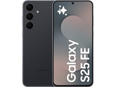 Samsung Galaxy S25 FE 128 GB, 6.7" FHD+, 50/12/10/12 Mpixel kamera, IP68, Dual SIM, Android - Jetblack