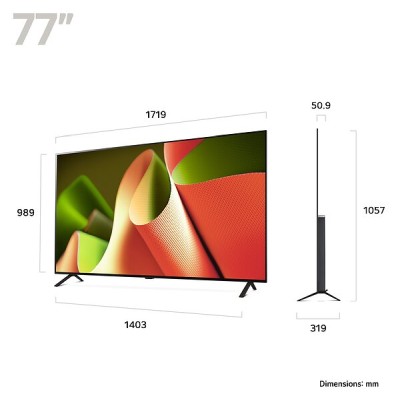 LG 77" OLED77B46LA, 4K, OLED, 144 Hz, webOS 24#2