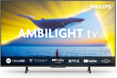 43" Philips Ambilight 43PUS8109, 4K Smart-TV, Pixel Precise Ultra HD, Titan OS, Dolby Atmos-ljud, Alexa, Google Voice, Satin krom ram#1