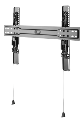 Väggfäste Deltaco Slim TV/skärm 37-70", tiltbar, max 35 kg, bygger 3,1 cm - svart#2