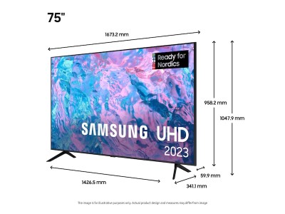 75" Samsung TU75CU7105 Smart-TV, UHD/4K#4