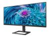 34" Philips 346E2LAE/00, VA 3440x1440, 1 ms, 100Hz, höjdjusterbar, HDMI/DP/USB-C 65W, USB 3.2-hubb, högtalare