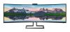 49" Philips 499P9H/00, VA Curved 5120x1440, 5 ms, höjdjusterbar, 2xHDMI/DP/USB-C 65W, USB-hubb, högtalare, webbkamera#1