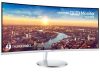 34" Samsung C34J791, Curved VA 3440x1440, 4 ms, 100Hz, 1500R, höjdjusterbar, HDMI/DP/USB-C 85W/Thunderbolt3, USB 3.0-hubb#1