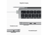 Apple MacBook Air (2022) 13.6 tum, Apple M2 8-core CPU 10-core GPU, 8 GB, 512 GB SSD - Silver#7