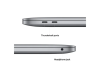 Apple MacBook Pro (2022) 13.3 tum, Apple M2 8-core CPU 10-core GPU, 8 GB, 256 GB SSD - Rymdgrå#6