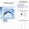 Apple iMac 24" med Retina 4.5K-skärm, Apple M3 8-Core CPU 10-Core GPU, 8 GB, 256 GB SSD - Blå#3