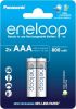 Panasonic Batteri 2xAAA 800mAh Uppladdningsbara, eneloop#1