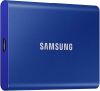 2 TB Samsung Portable SSD T7, USB-C 3.2, inkl. adapter för Typ A - Blå#1