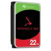 22 TB Seagate Ironwolf PRO, 7200 rpm, 512 MB cache, SATA3, NAS drive 24/7-drift
