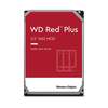 10 TB WD Red Plus, 7200 rpm, 256 MB cache SATA3, optimerad för NAS med 24/7 drift