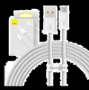Baseus Cafule USB-A till USB-C, FastCharge 100W 5A, 2m - Vit#1