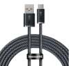 Baseus Dynamic Cable USB-A till USB-C, QuickCharge 100W 5A, 1m - Grå#1