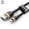 Baseus Kevlar USB-A till Lightning 1.5A 2m - Guld#1