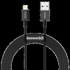 Superior Cable USB to IP 2.4A Fast Charging 2m - Svart#1